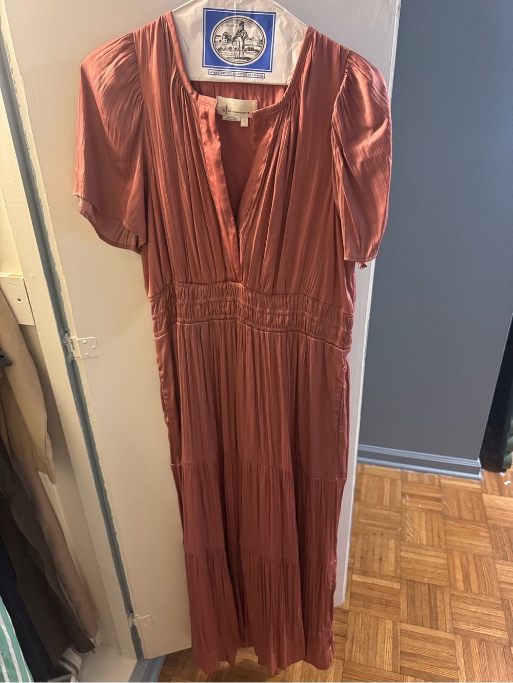 Anthropologie Somerset Maxi Dress in  Rose